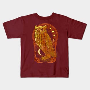 Owl Nouveau Kids T-Shirt